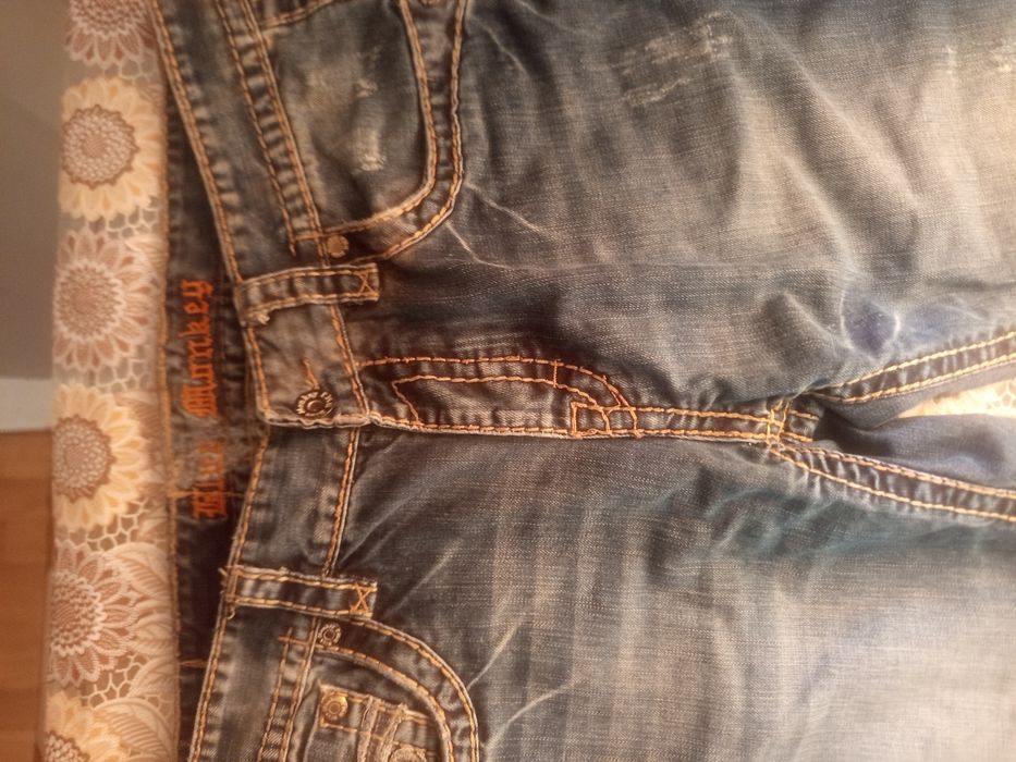 Унисекс Y2K дънки