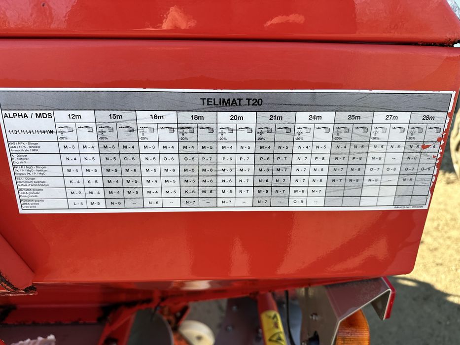 Vand mig distribuitor ingrasaminte Rauch B 413