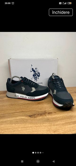 Sneakersy US Polo Assn noi 41
