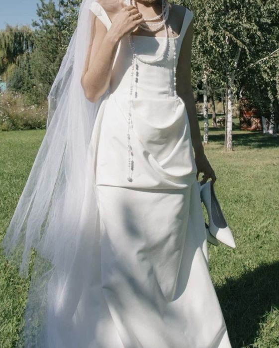 Свадебное белое платье