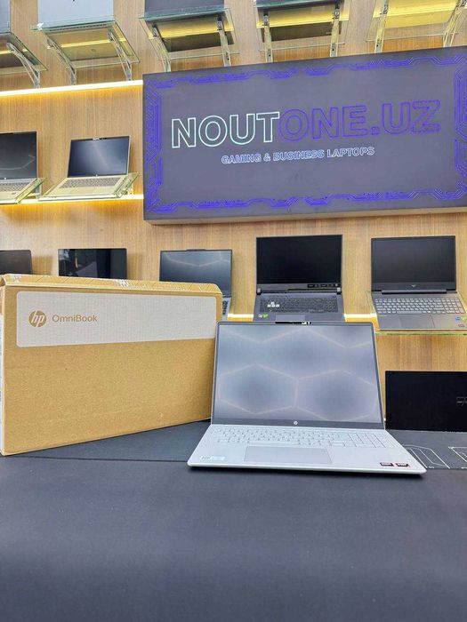 Noutbuk HP OmniBook 3 AMD Ryzen 5 130 APU 24/512GB 16.0 LED IPS 2K