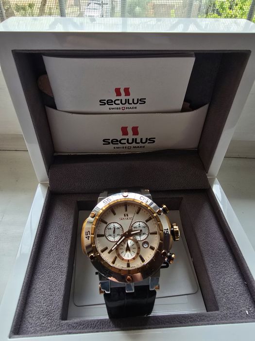Продам Швейцарские оригинальные мужские часы Seculus