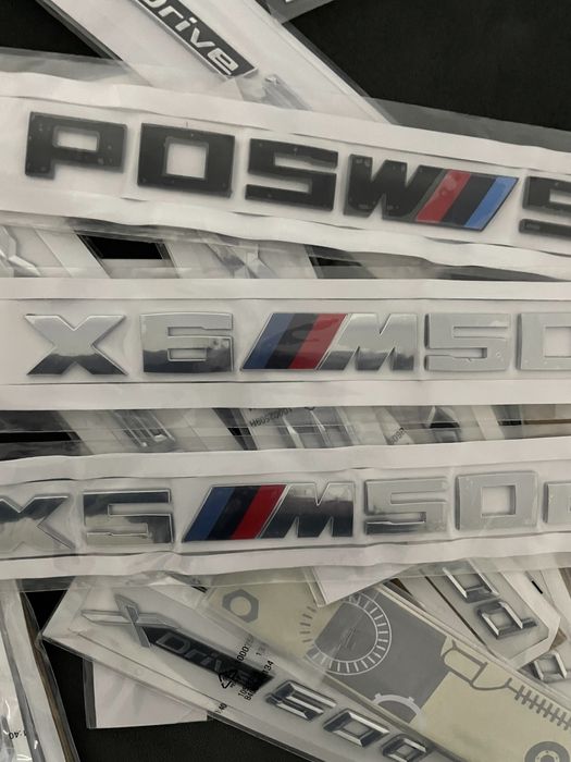 Embleme Cifre litere numere Stiker Bmw X1 GT X5 Competition 328i 320d