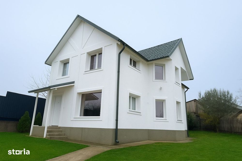 Casa de la Antena 1 cu vedere la lac-Balotești/Laguna Verde, Căciulați