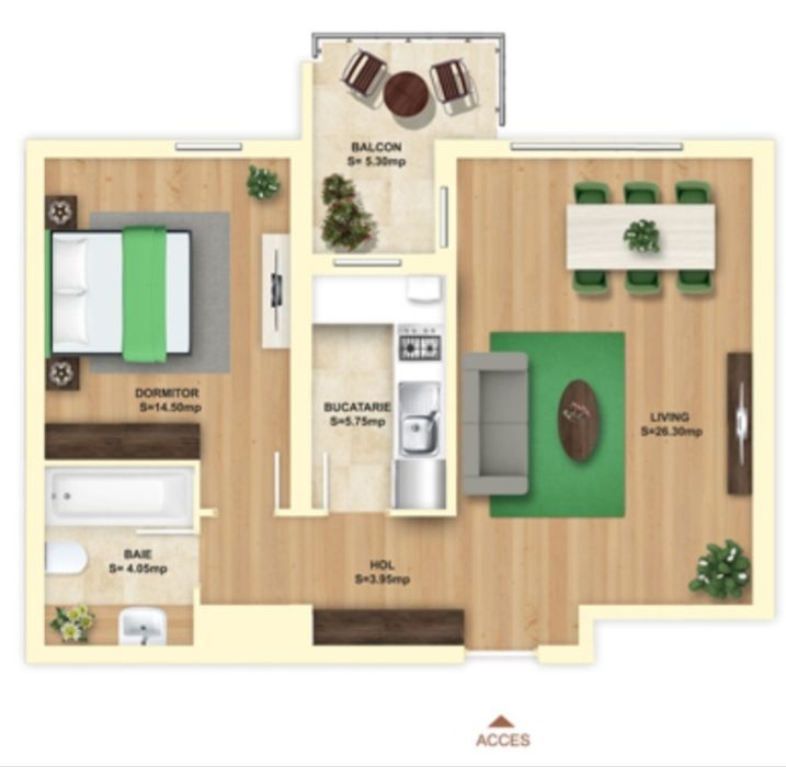 Apartament 2 camere/ Citta Residential/ Mega Mall/ Pantelimon, optional parcare supraterana (80 eur)