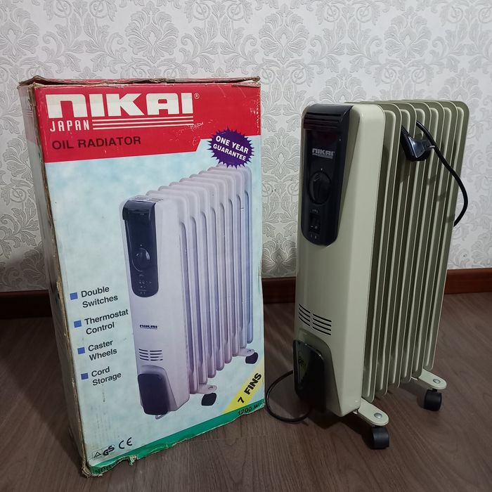 Масляный обогреватель NIKAI.  Срочно! (Япония).