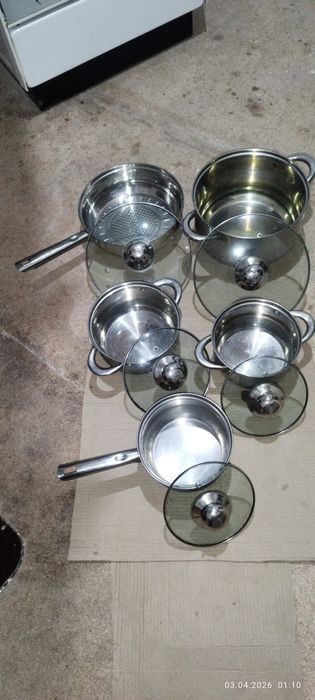 Набор Кастрюль Б/У