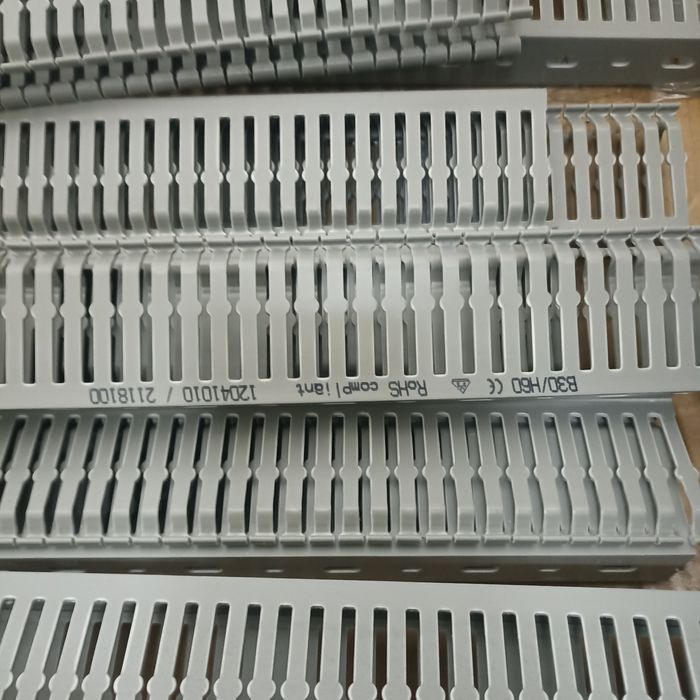 PVC кабелни канали, перфорирани