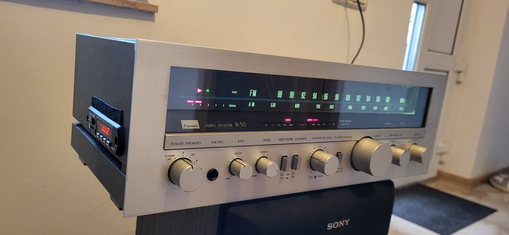 Amplituner Sansui R 50. Cu modul bluetooth si usb stik.