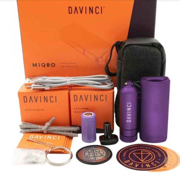 Kit vaporizator tutun si ierburi DaVinci Miqro Explorers