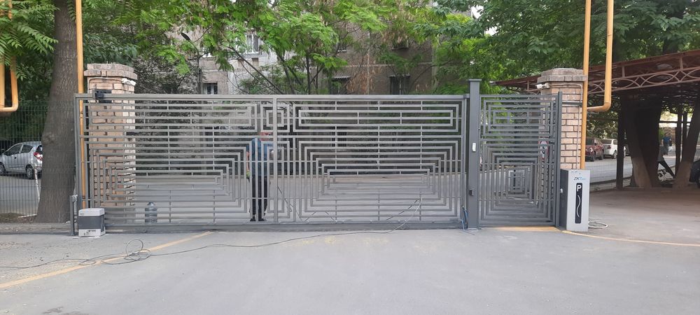 Раздвижные ворота  с автоматикой от 500000тыс за 1м2