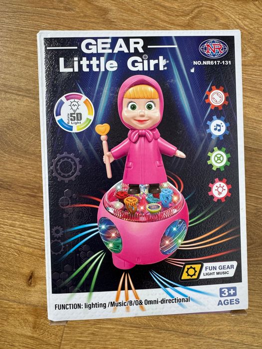 Играчка маша и мечока, Музикална, Светлинни ефекти