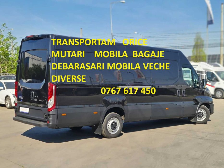 Debarasări Mobilă Veche Ridic Moloz | Transport Marfă Mutări Timisoara