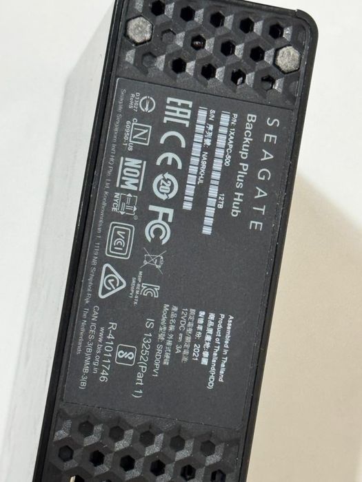 Seagate 12TB Внешний накопитель