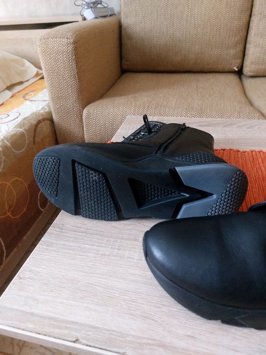 Зимни боти естествена кожа