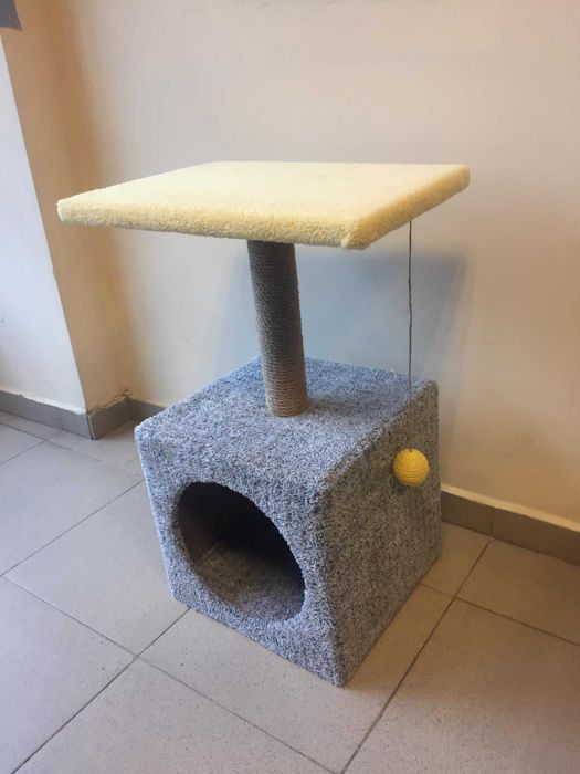 Къщичка за вашето коте.Ръчно изработена