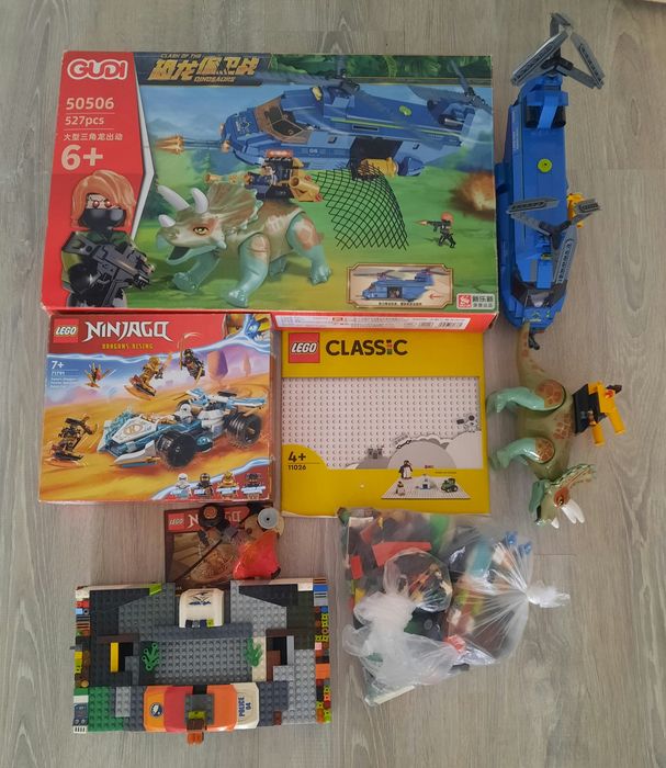 Lego Ninjago много наборов