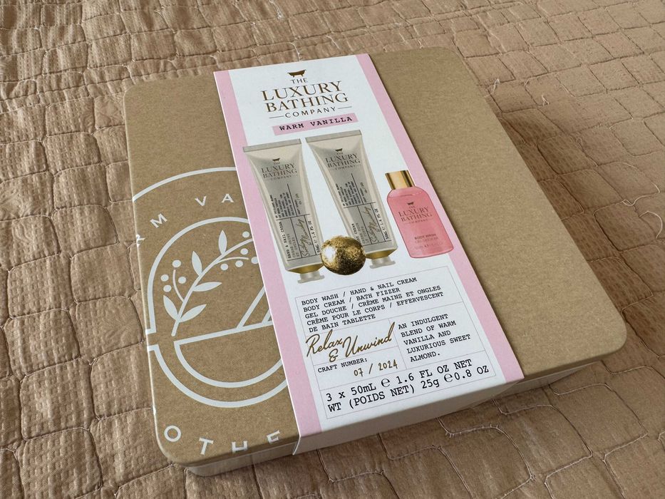 Grace Cole The Luxury Bathing Warm Vanilla. Подарочный набор. Женский