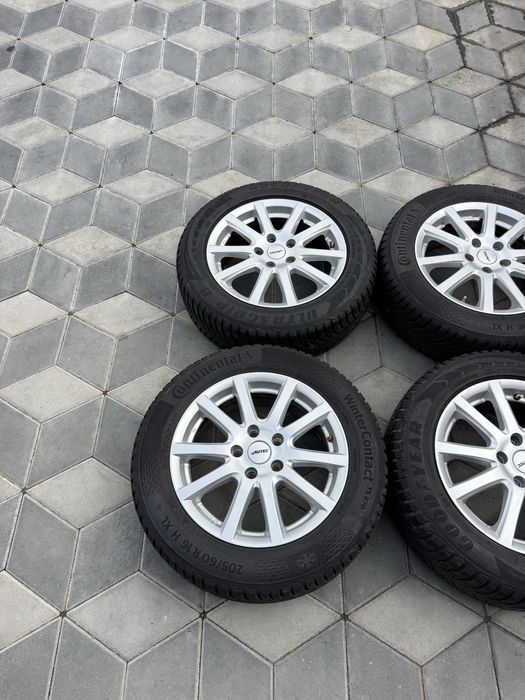 Jante Orig”Autec R16(5x112)~Vw Passat/Audi A3/A4/A6/Seat/Skoda Octavia 4/Anv 2025~Senzori Presiune~