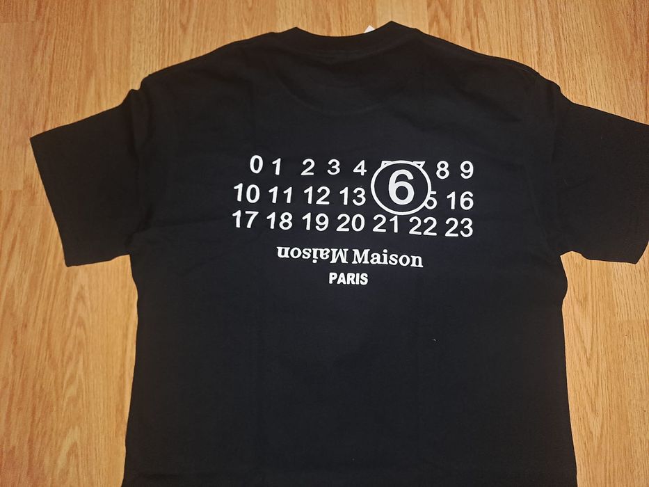 Tricouri Maison Margiela Numbers Premium 100% Bumbac S,M,L Gros&Rezistent 260 GSM