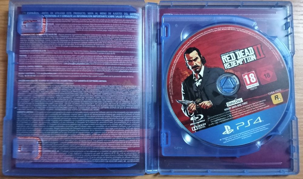 диск RDR 2 на пс 4 -пс5 тоже подойдёт