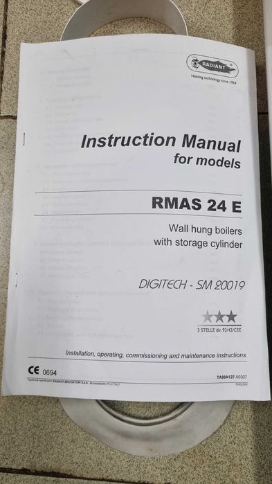 Газов котел Radiant RMAS 24E