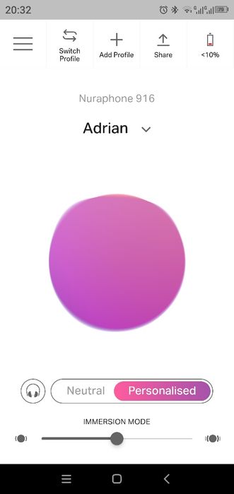 Nura Phone Casti Bluetooth