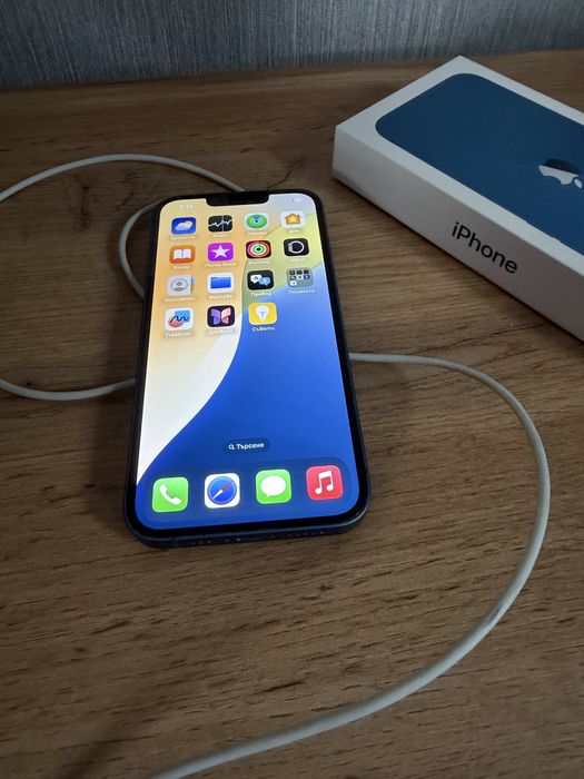 Iphone 13 blue 128gb 84%батерия