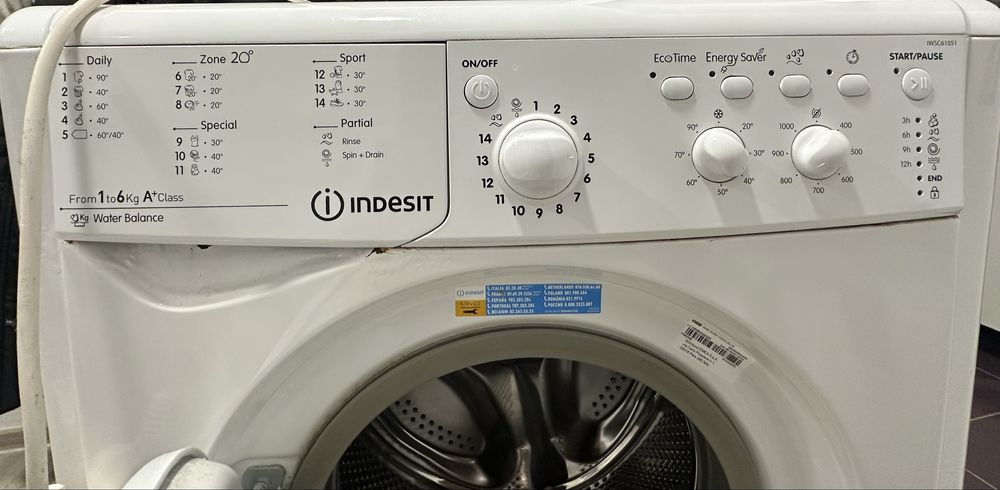 Vand masina de spalat INDESIT