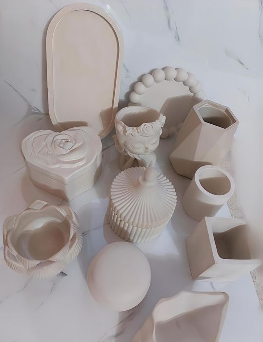 Гипсовые фигуры под мрамор/камень