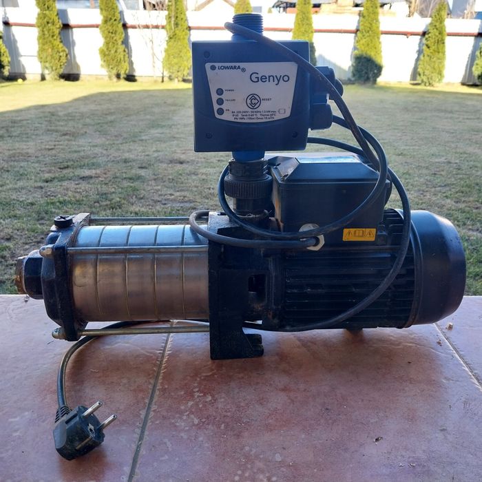 Hidrofor Dab 1500 wati.Pompa multietajata Saer cu prescontrol Lowara