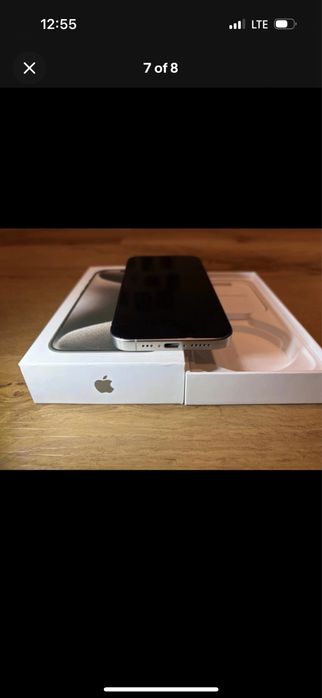 iPhone 15 pro Natural Titanium