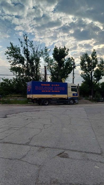Camion MAN TGA 18.413 agreat școală