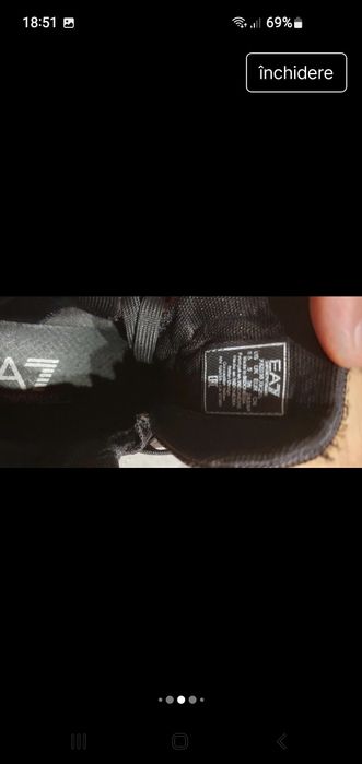 Ghete Emporio Armani originale