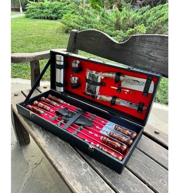 Подарочные шашлычные наборы Кизляр 53 предмета