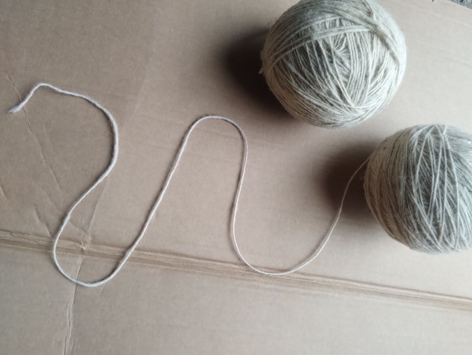 Прежда вълна 100 % истинска ретро