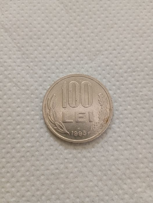 Vând moneda de colecție 100 lei an 1993