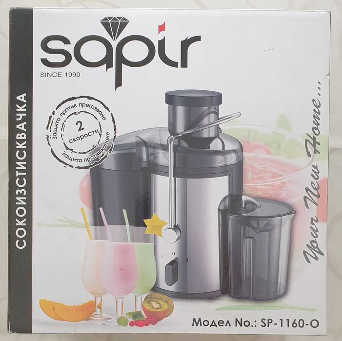 сокоизтисквачка SAPIR SP-1160-O 600 W