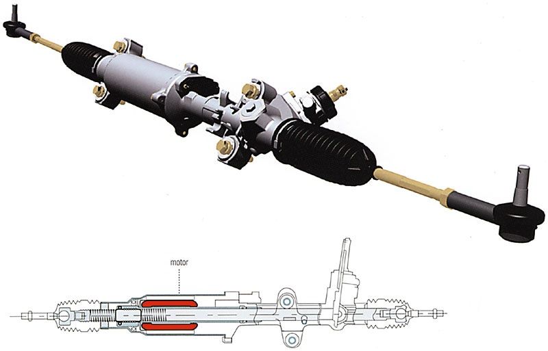 Рулевая рейка Субару Subaru НОВАЯ