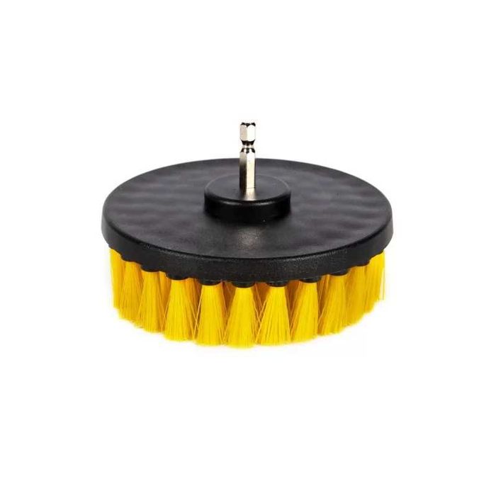 Set 4 perii de curatat cu adaptor pentru bormasina Detailing auto