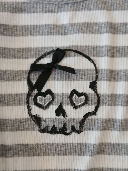 2000s y2k custom потник