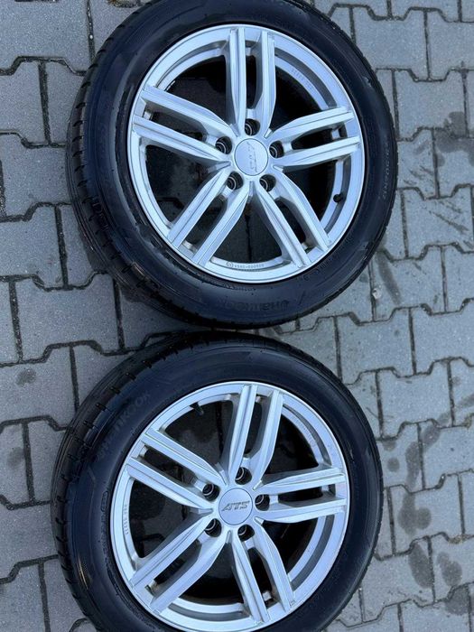 Set roti complet jante VW Passat B8 + anvelope vara HANKOOK 225/50 R17