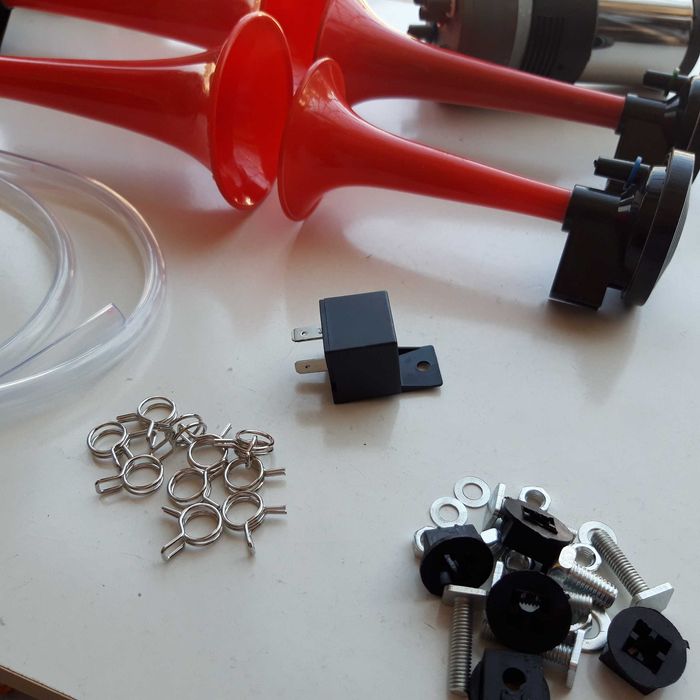 12V Dixie Duke Of Hazzard Тромба Петица Въздушна С Мелодия С Пет Фунии