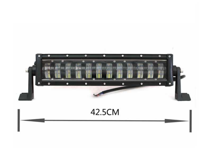 9D LED BAR С Лупи Off-Road  42.5см 7680 LМ 96W