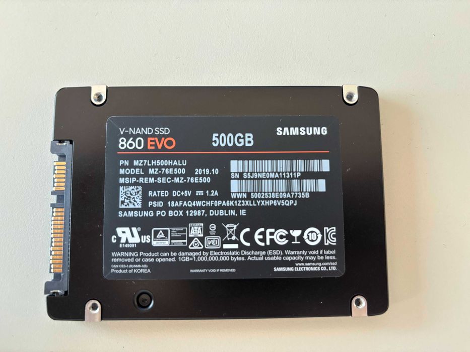 Хард диск 500GB SSD Samsung 860 Evo