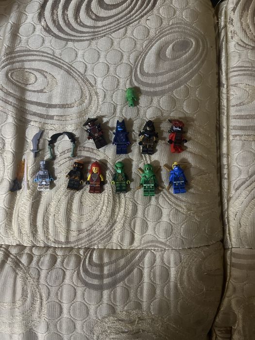 Лего мини фигуры ниндзяго