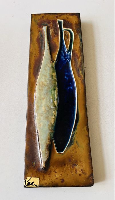 Farfurie / Placheta ceramica de perete Helmut Schäffenacker