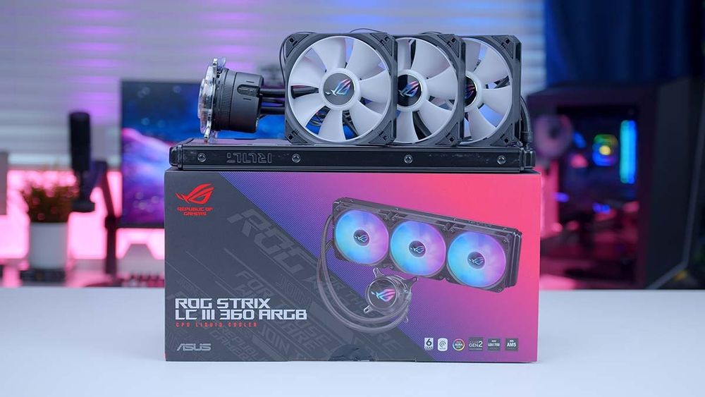 Watercooler (AiO) ASUS ROG Strix LC III 360 ARGB LCD