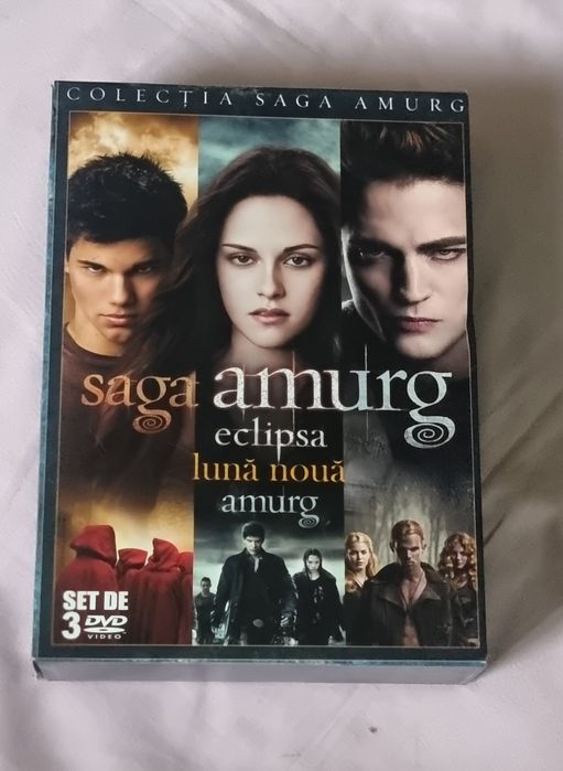 Colectie 3 Dvd-uri Saga/Amurg 2012
