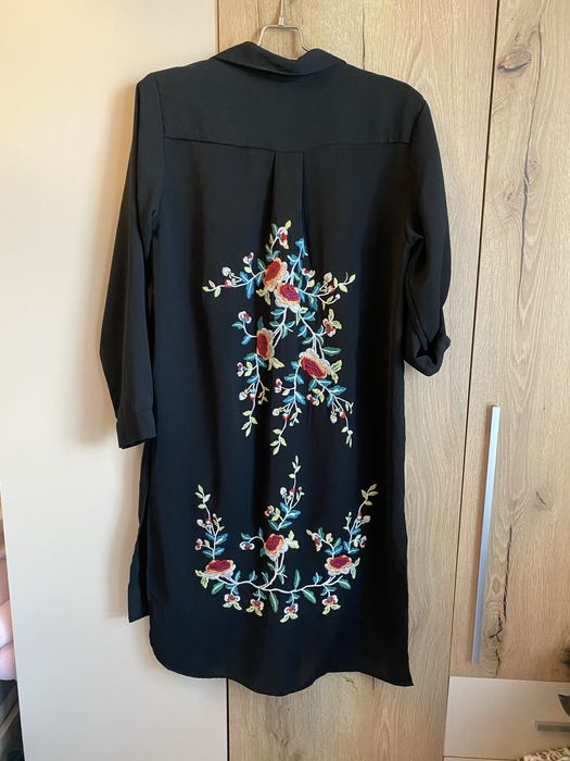 Camasa tip tunică cu broderie,marimea M